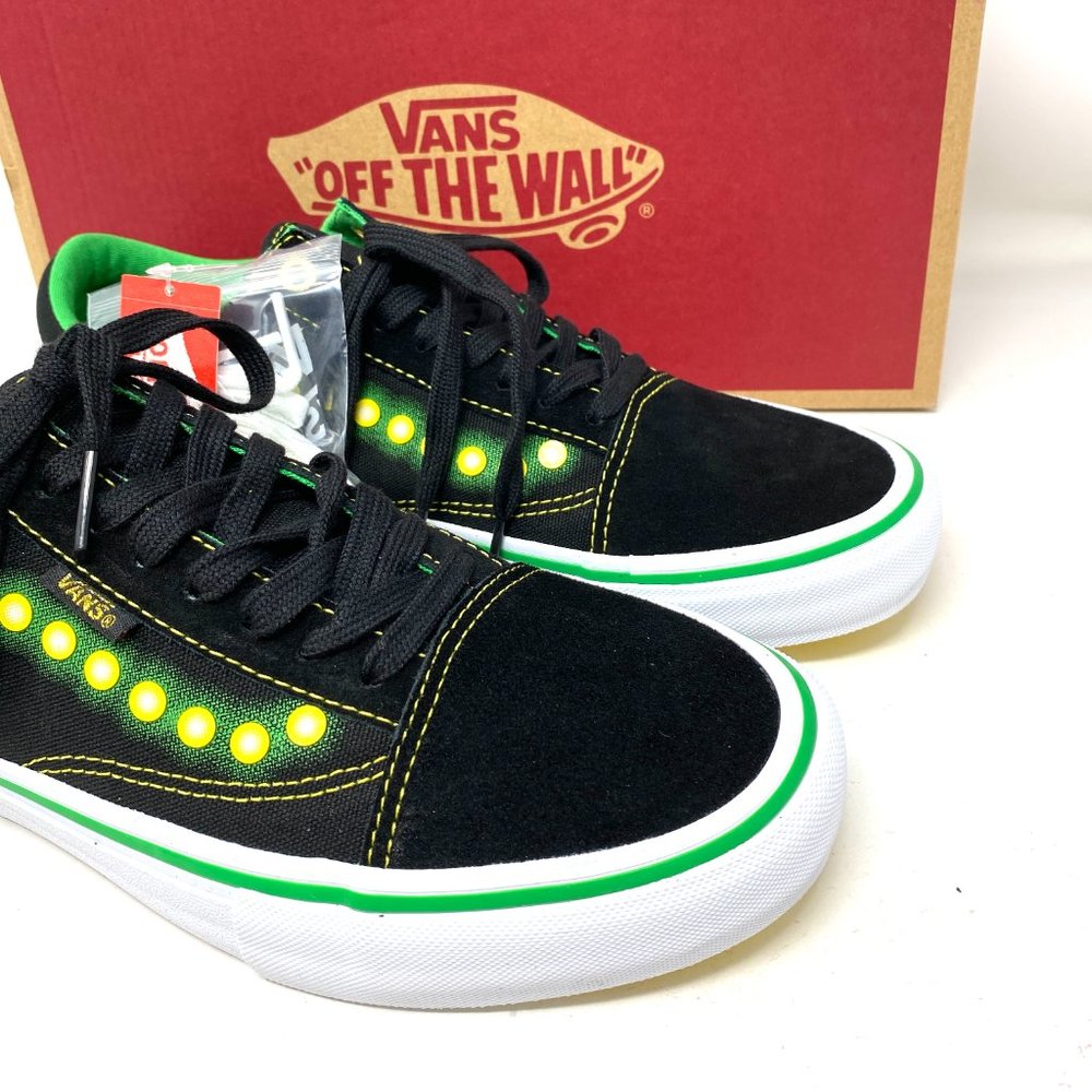 💖MEGA SALE💖VANS Old Skool Pro Shake Junt Black Suede Casual Womens VN0A45JC0V4 - Picture 8 of 11
